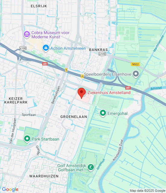 Google maps afbeelding voor Huisartsenpost Amstelland