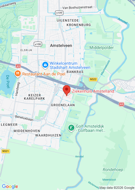 Google maps afbeelding voor Huisartsenpost Amstelland